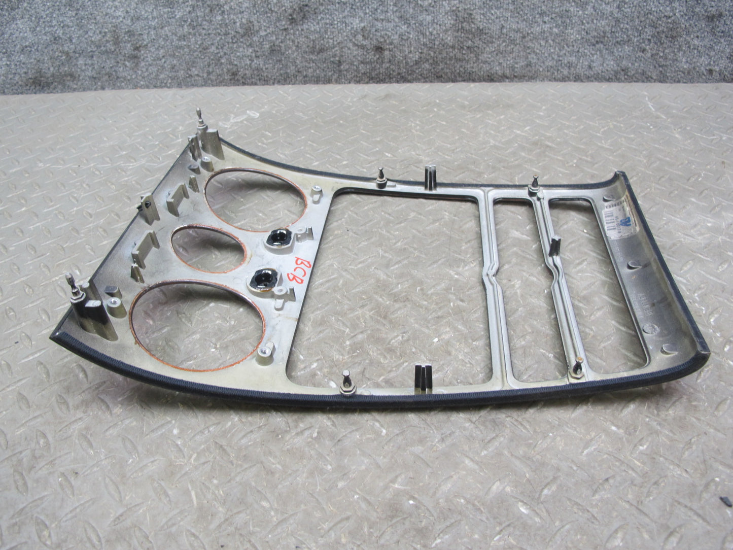 06-12 Bentley Continental Flying Spur Dash Center Radio Wood Trim Bezel Cover