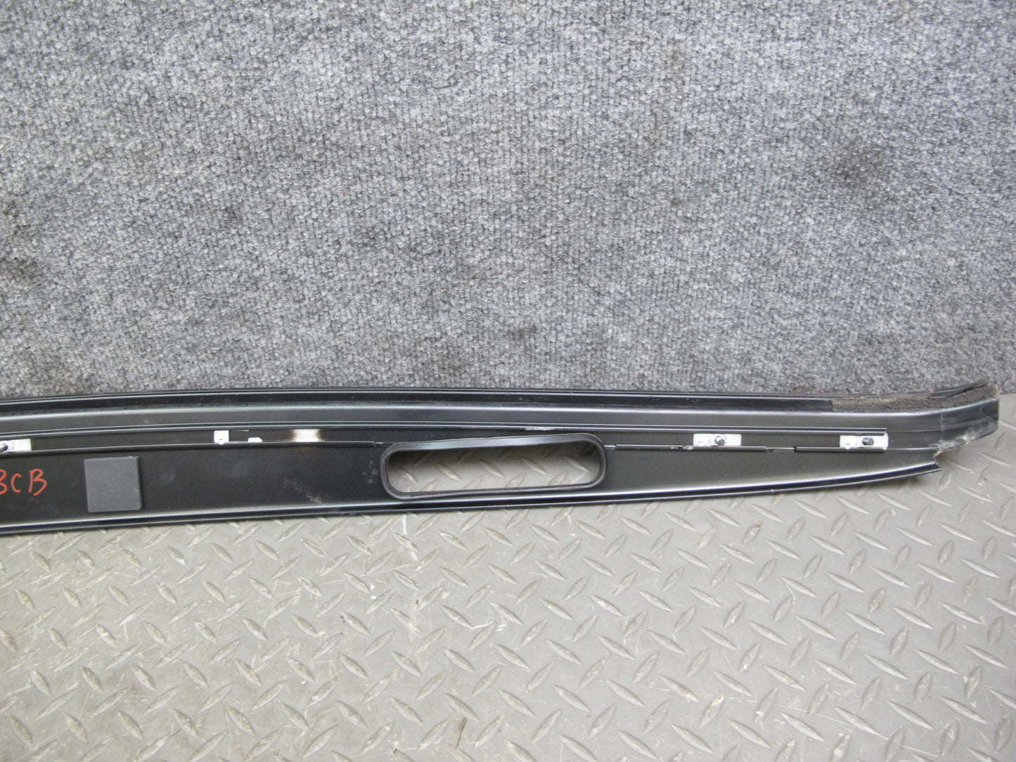 06-10 Bentley Continental Front Windshield Vent Cowl Trim Cover Panel