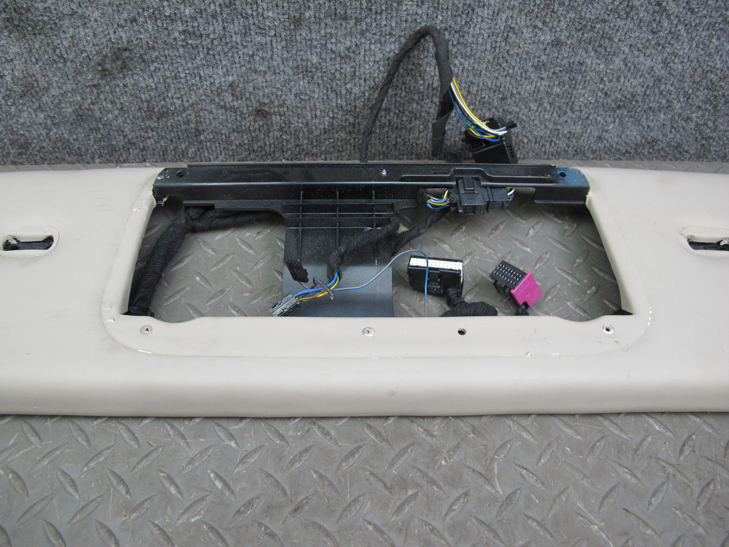 07-10 Bentley Continental GTC Front Upper Headliner Trim Cover Panel