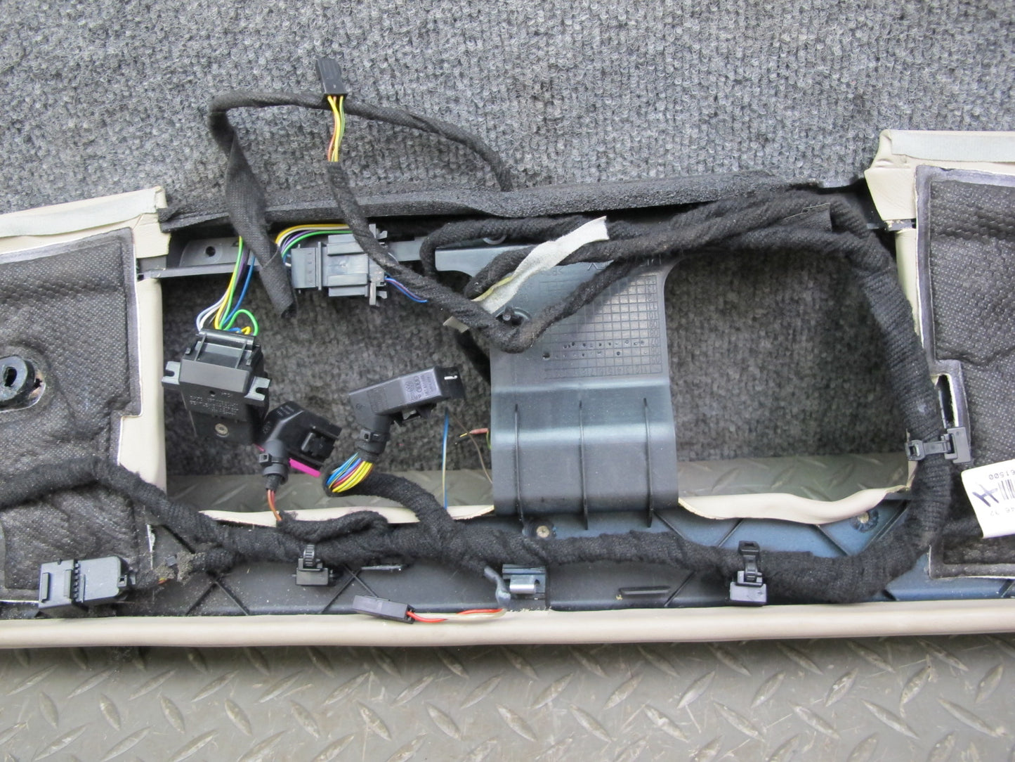 07-10 Bentley Continental GTC Front Upper Headliner Trim Cover Panel