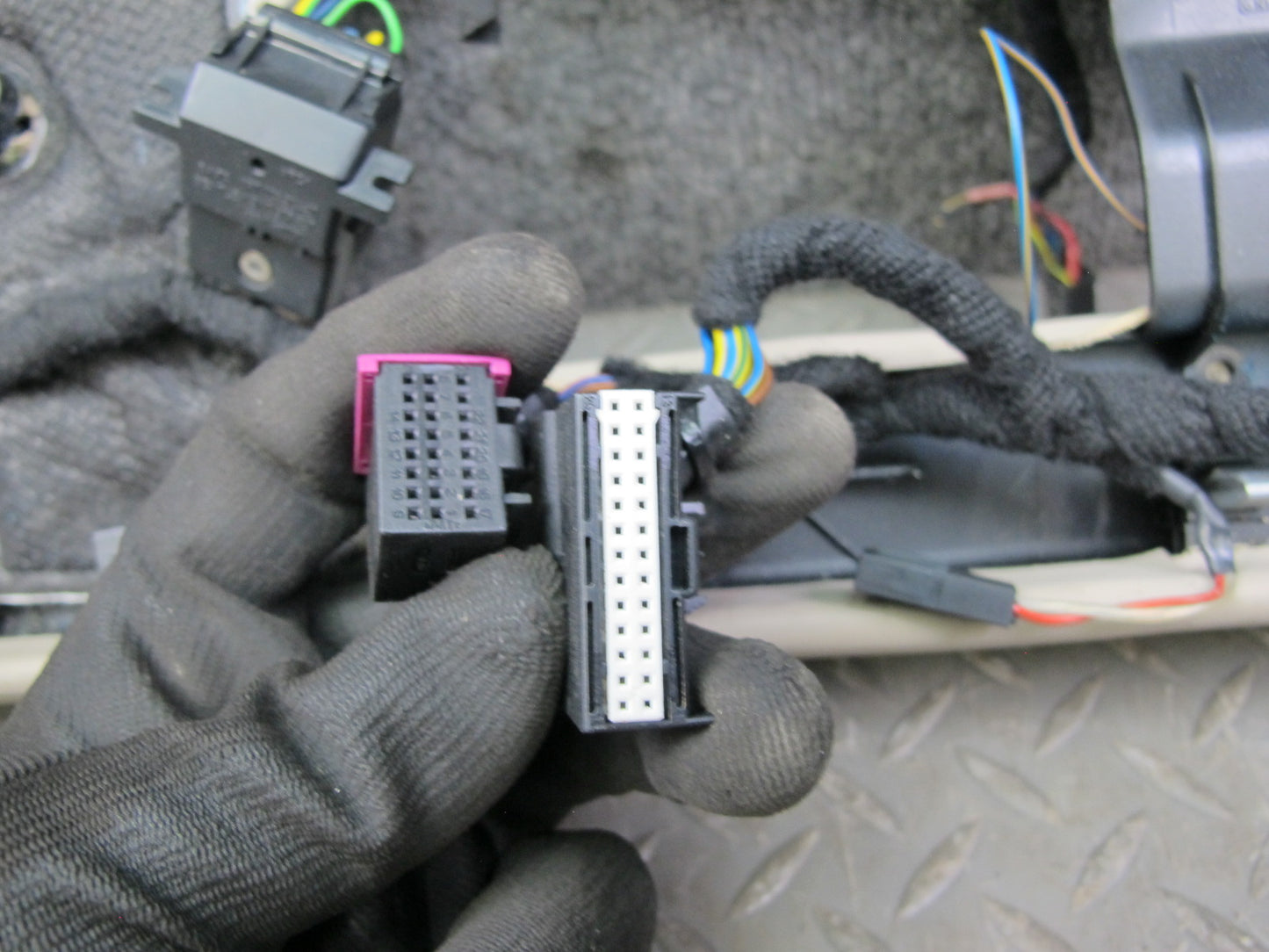 07-10 Bentley Continental GTC Front Upper Headliner Trim Cover Panel