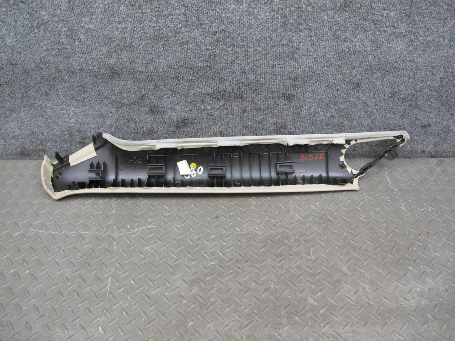 07-10 Bentley Continental GTC Front Interior A Pillar Trim Panel Set of 2