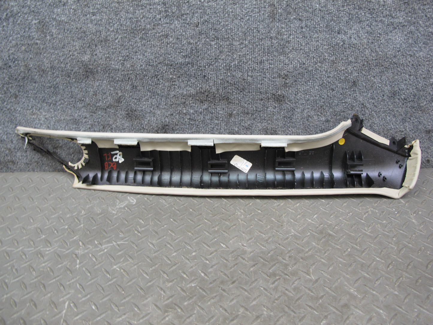 07-10 Bentley Continental GTC Front Interior A Pillar Trim Panel Set of 2