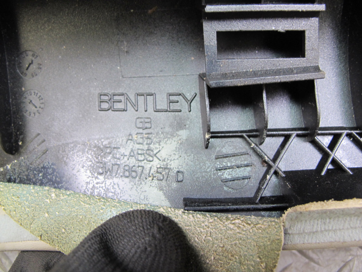 07-10 Bentley Continental GTC Front Interior A Pillar Trim Panel Set of 2