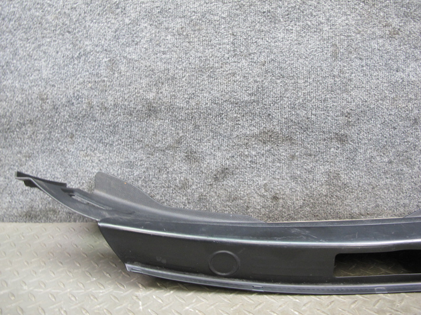 03-10 Bentley Continental GTC GT Rear Trunk Luggage Scuff Sill Plate Trim Panel