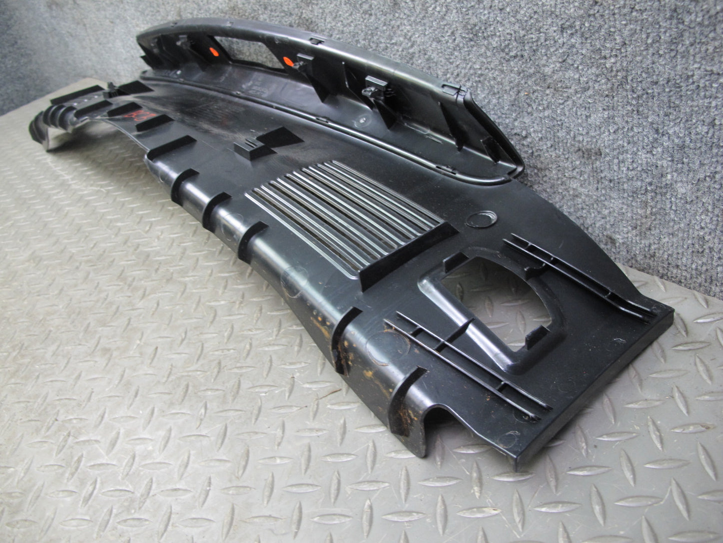 03-10 Bentley Continental GTC GT Rear Trunk Luggage Scuff Sill Plate Trim Panel