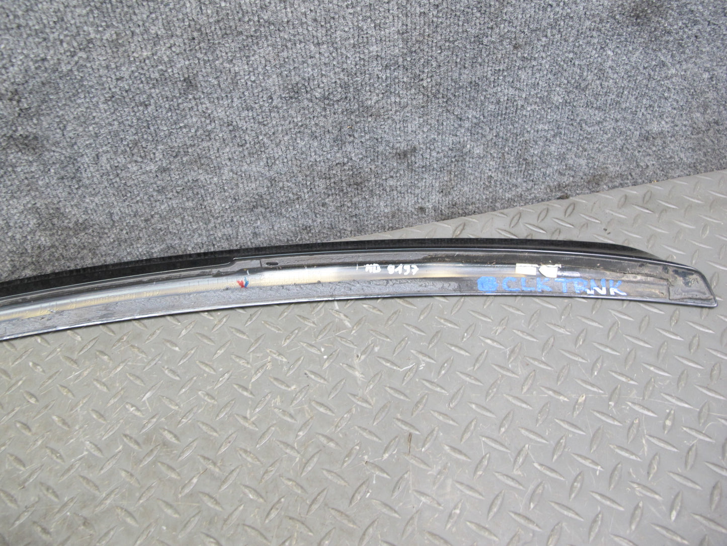 05-11 Mercedes R171 SLK55 AMG Rear Trunk Spoiler Wing Black 1717900088 OEM