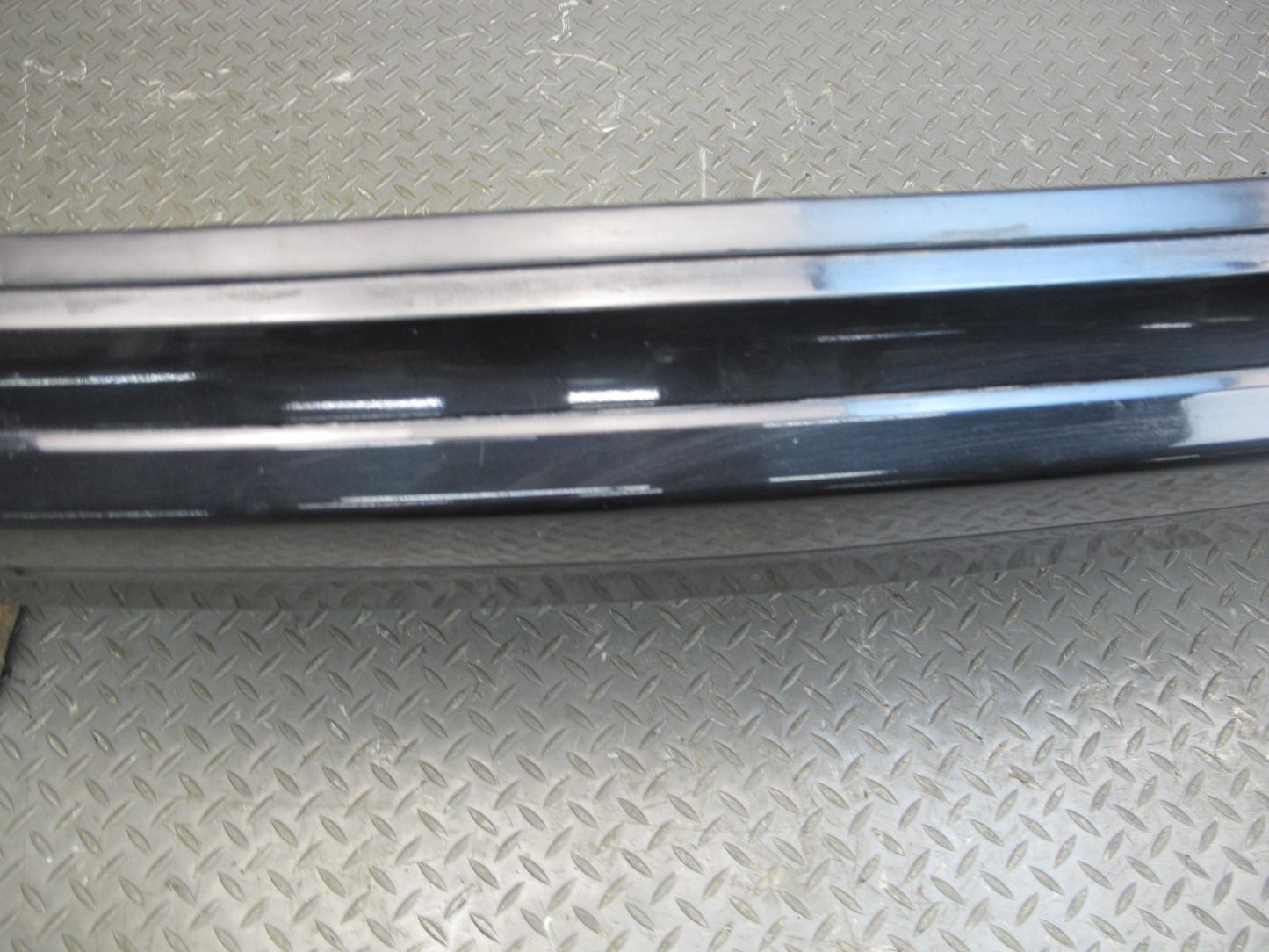 05-10 Mercedes R171 SLK55 AMG Rear Bumper Cover Black w Foam Absorber Assy OEM