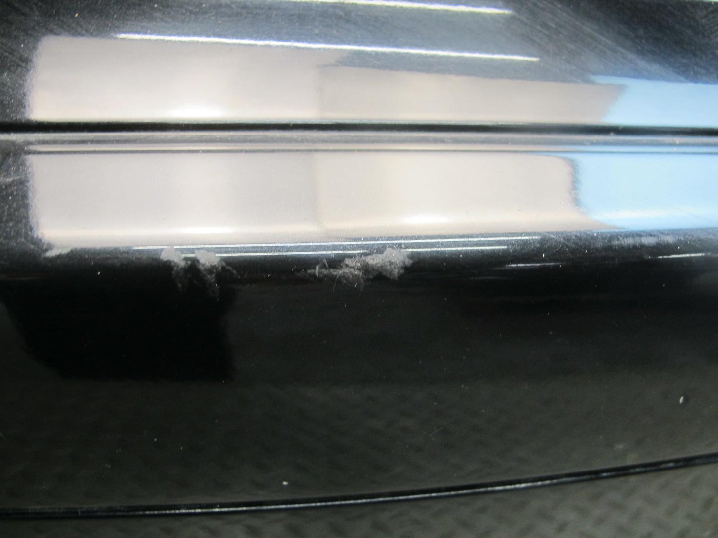 05-10 Mercedes R171 SLK55 AMG Rear Bumper Cover Black w Foam Absorber Assy OEM