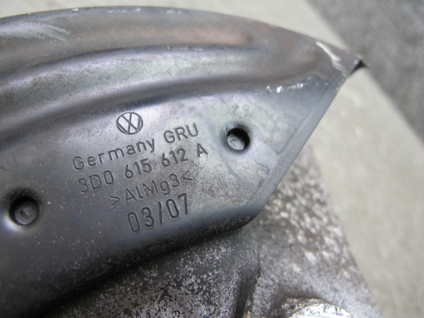 03-10 Bentley Continental Rear Right Spindle Knuckle Wheel Hub Bearing 37k Miles