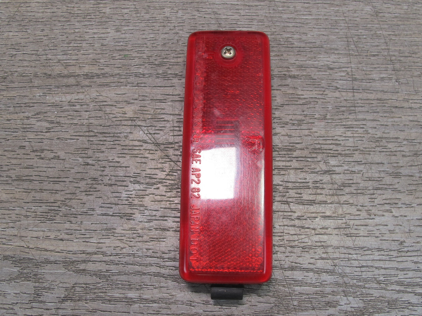84-86 Nissan Z31 300ZX 2+0 Rear Right Side Marker Light Lamp OEM