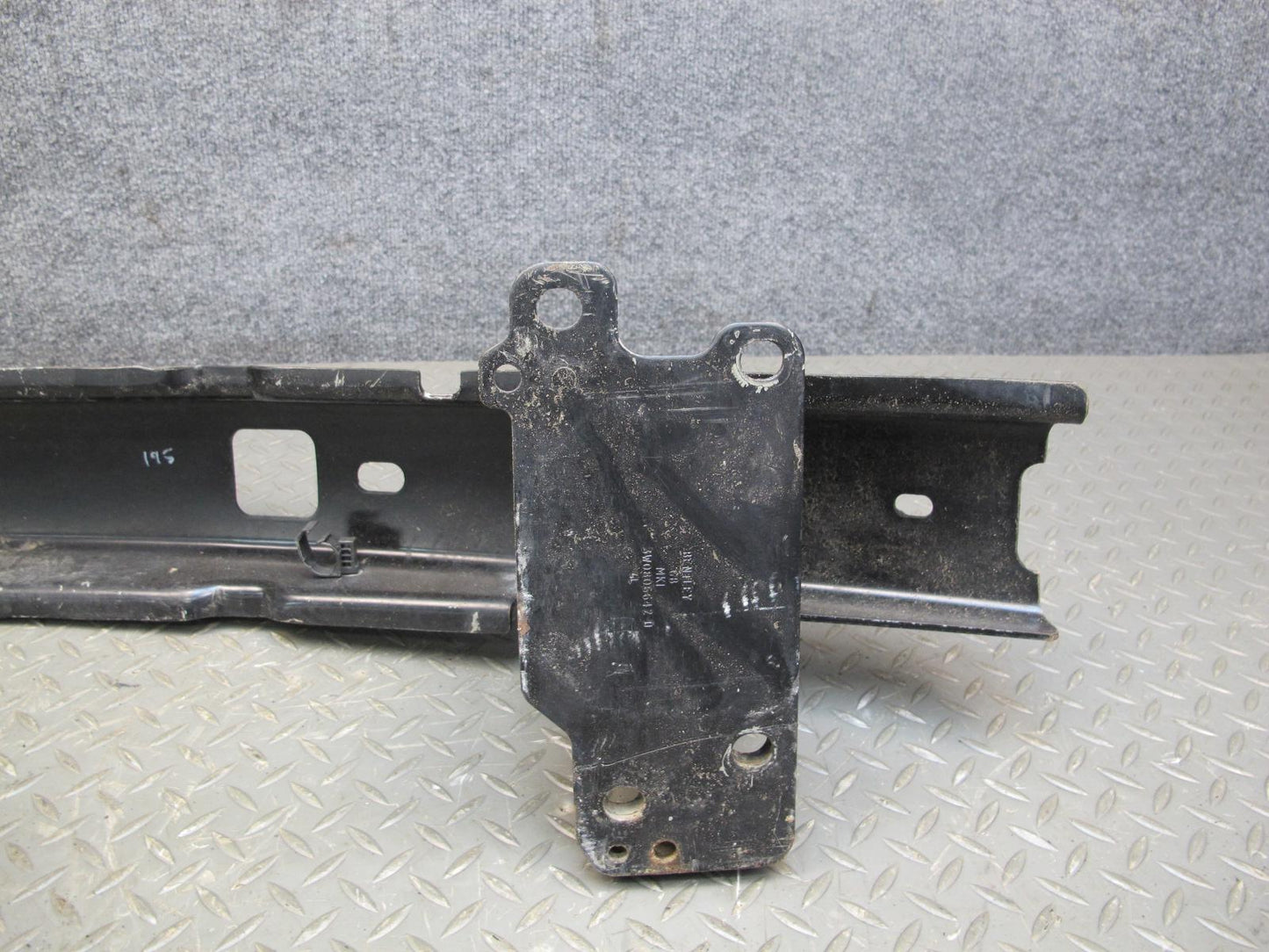 03-09 Bentley Continental GTC GT Front Bumper Impact Reinforcement Bar