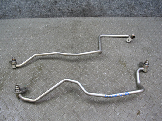 03-10 Bentley Continental 6HP-26 Automatic Transmission Hose Pipe Line Set of 2