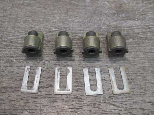 90-96 Nissan Z32 300ZX 2+0 T-top Roof Lock Unlock Guide Bracket Set OEM