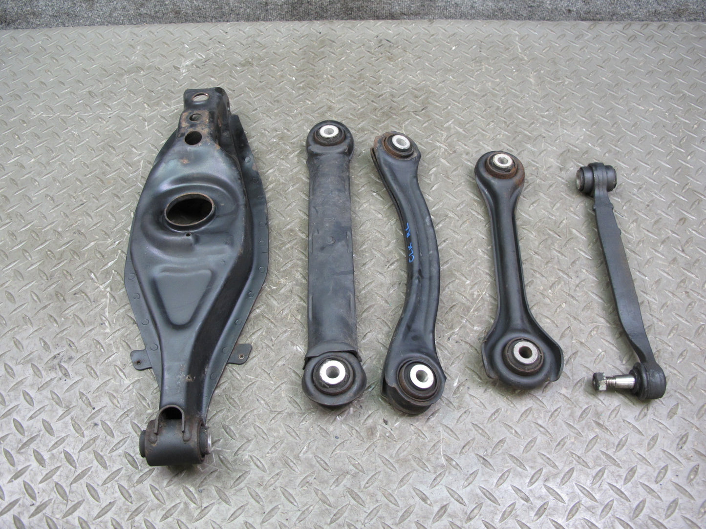 05-11 Mercedes R171 Slk-class Set of 5 Rear Left Suspension Control Arm 98K OEM