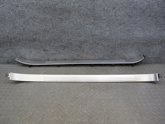 07-10 Bentley Continental GTC Door Scuff Sill Plate Trim Panel Set of 2