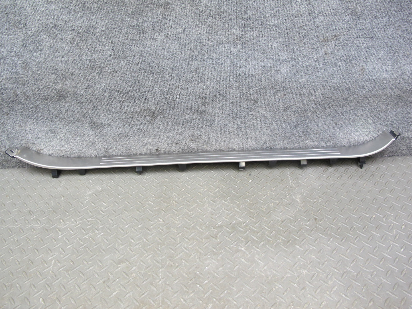 07-10 Bentley Continental GTC Door Scuff Sill Plate Trim Panel Set of 2