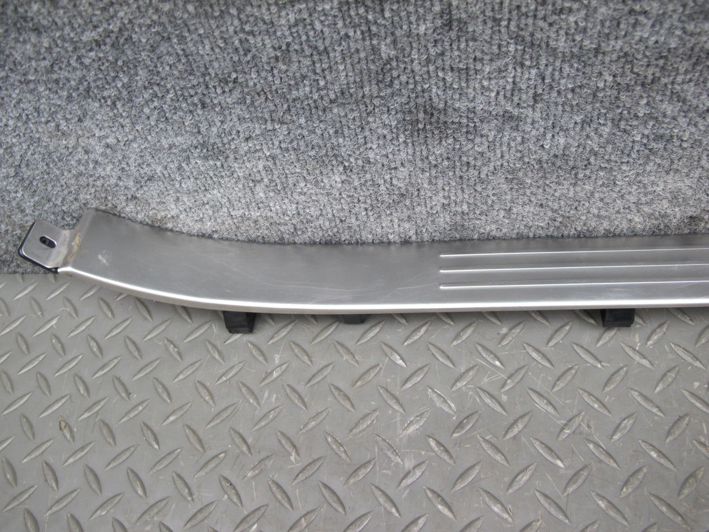 07-10 Bentley Continental GTC Door Scuff Sill Plate Trim Panel Set of 2