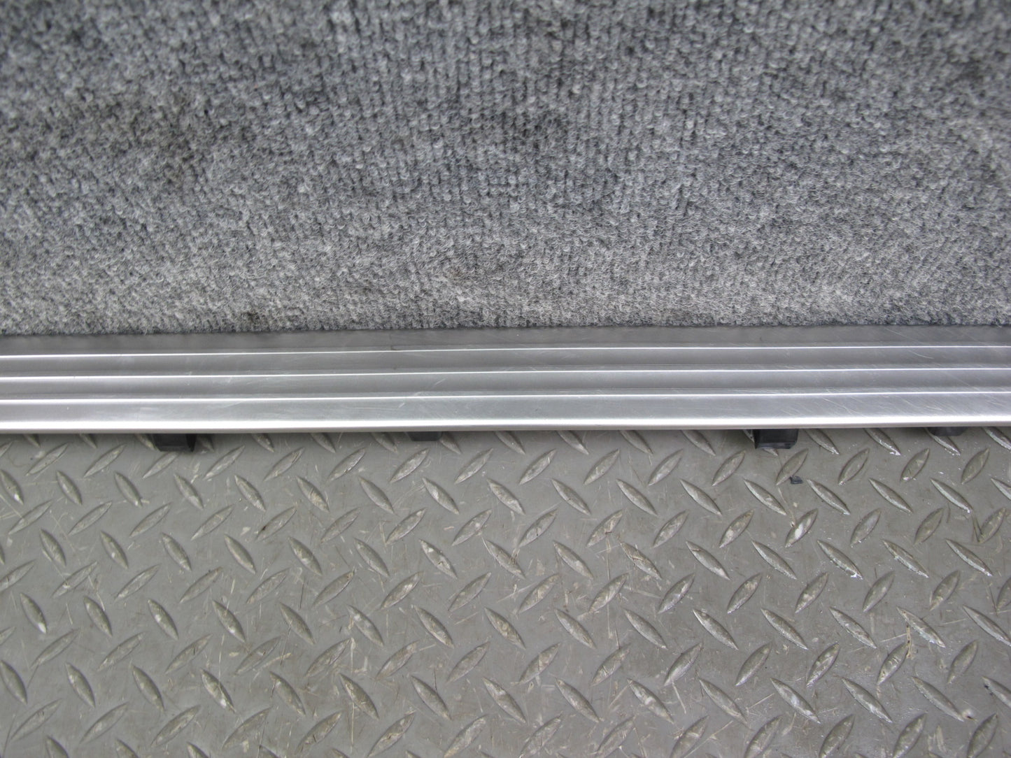 07-10 Bentley Continental GTC Door Scuff Sill Plate Trim Panel Set of 2