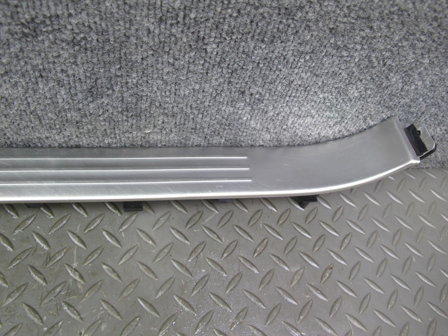 07-10 Bentley Continental GTC Door Scuff Sill Plate Trim Panel Set of 2