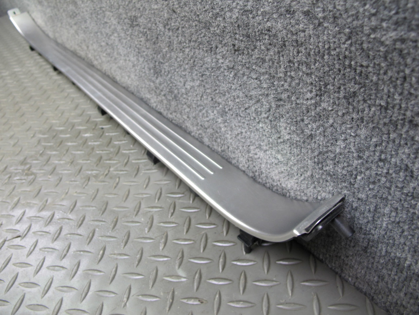 07-10 Bentley Continental GTC Door Scuff Sill Plate Trim Panel Set of 2