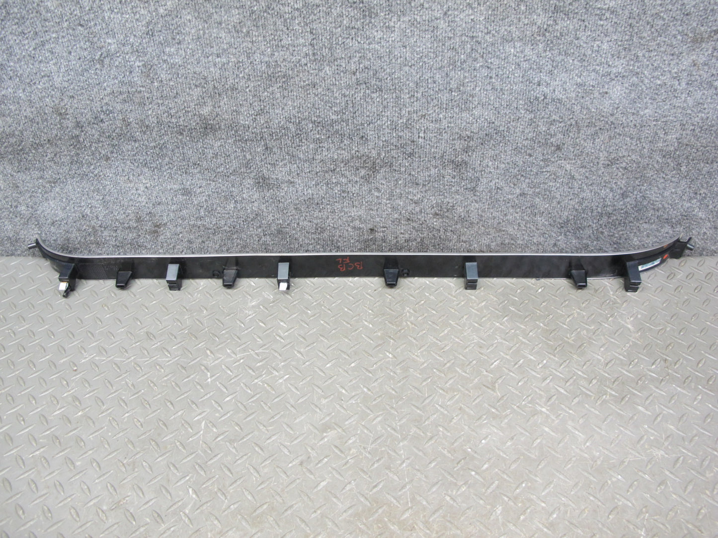 07-10 Bentley Continental GTC Door Scuff Sill Plate Trim Panel Set of 2