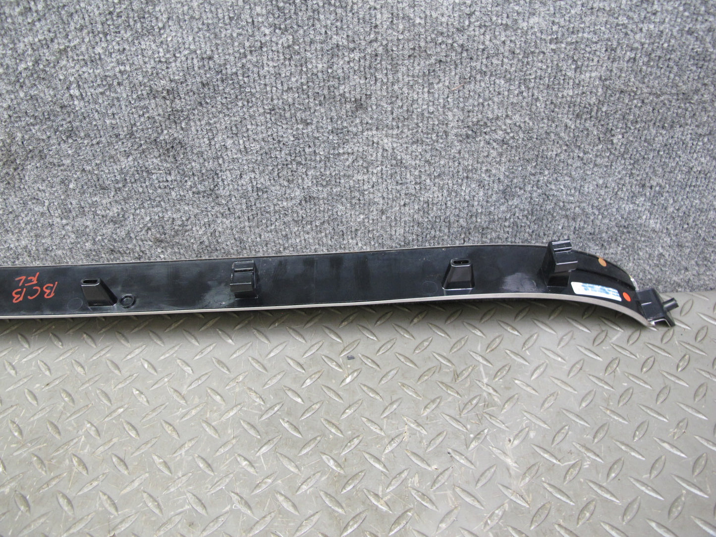 07-10 Bentley Continental GTC Door Scuff Sill Plate Trim Panel Set of 2