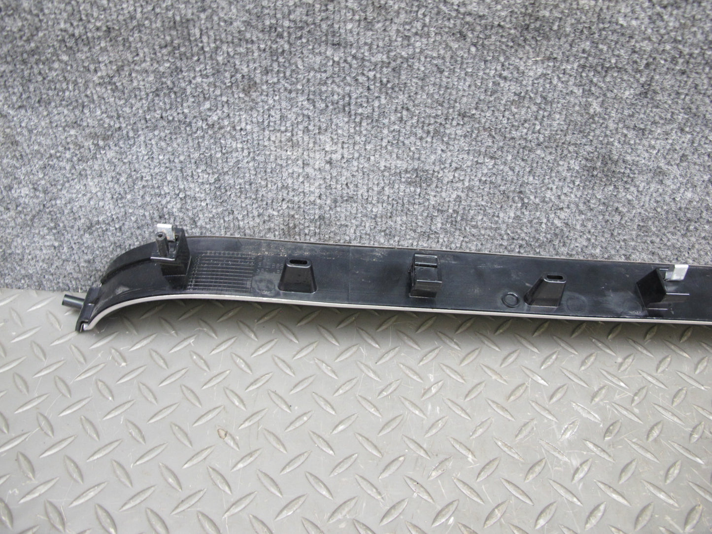 07-10 Bentley Continental GTC Door Scuff Sill Plate Trim Panel Set of 2