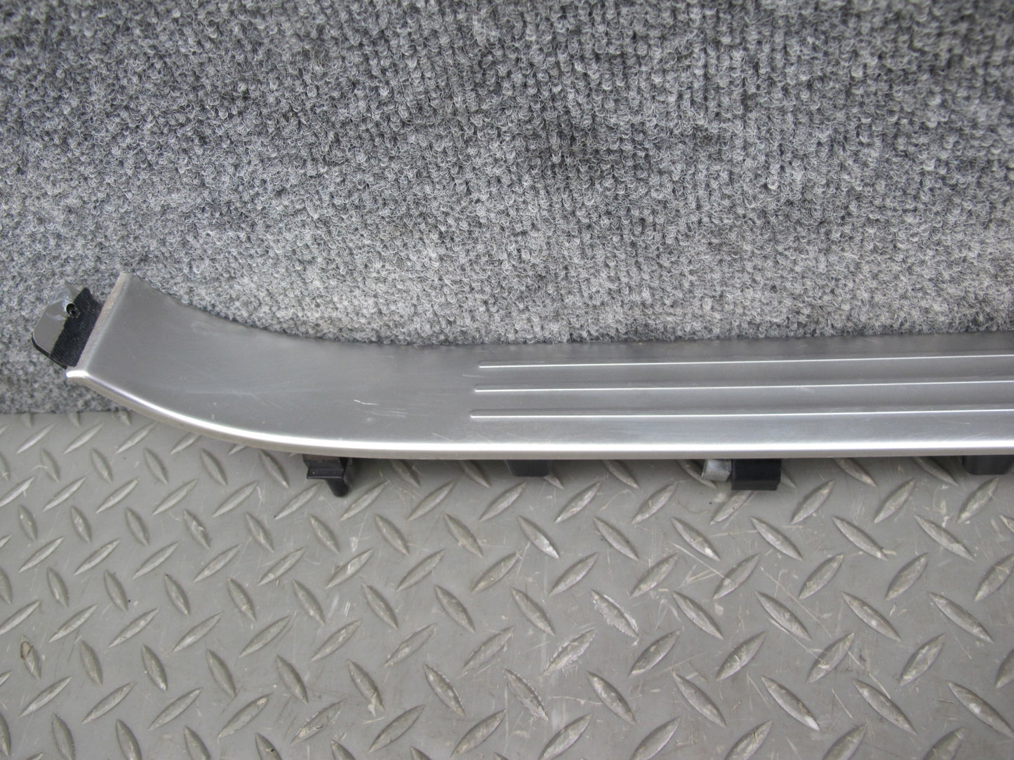 07-10 Bentley Continental GTC Door Scuff Sill Plate Trim Panel Set of 2