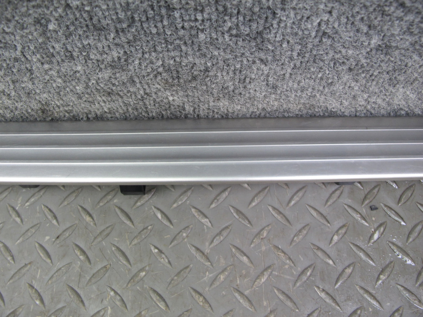 07-10 Bentley Continental GTC Door Scuff Sill Plate Trim Panel Set of 2