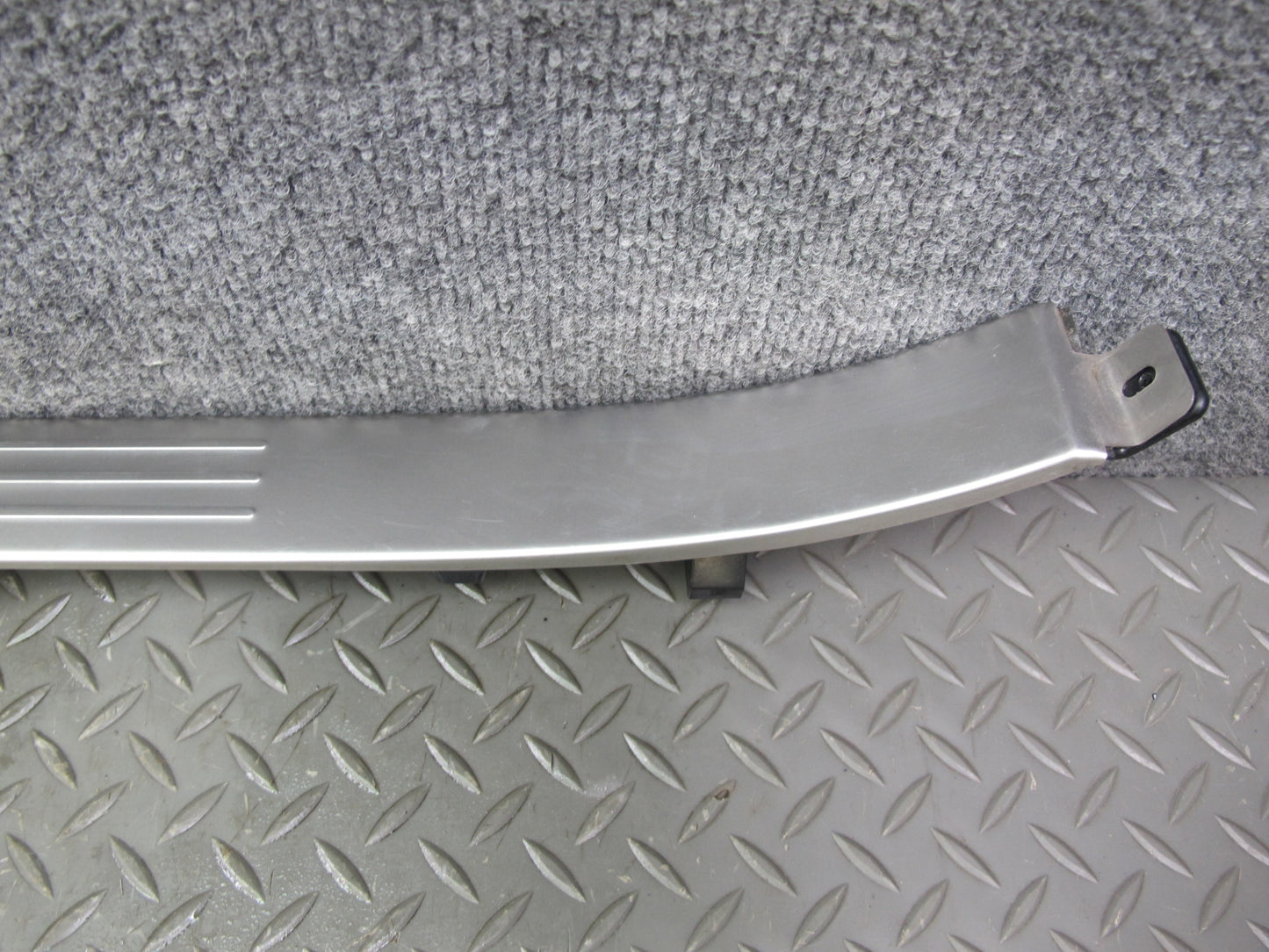 07-10 Bentley Continental GTC Door Scuff Sill Plate Trim Panel Set of 2