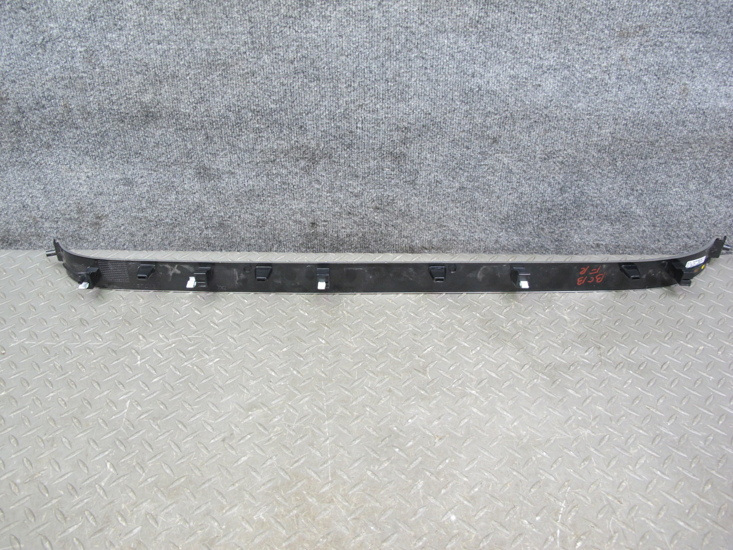 07-10 Bentley Continental GTC Door Scuff Sill Plate Trim Panel Set of 2