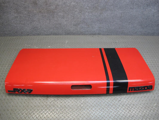 88-91 Mazda RX7 FC3S Convertible Rear Trunk Deck Lid Shell Panel Cover RED OEM