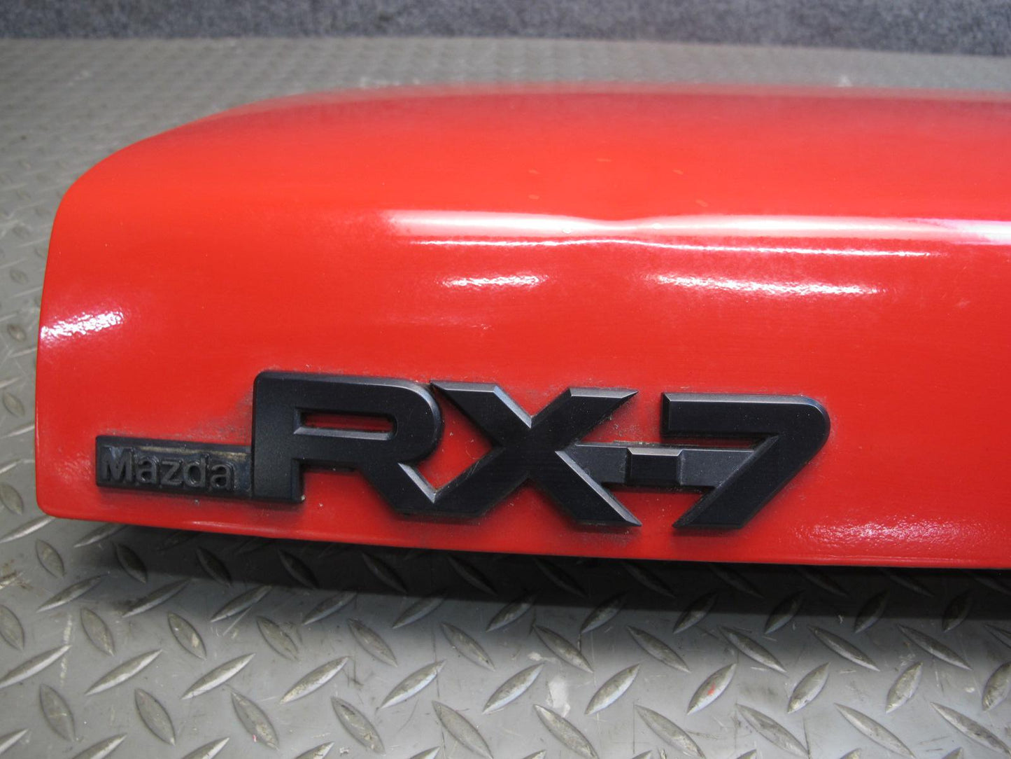 88-91 Mazda RX7 FC3S Convertible Rear Trunk Deck Lid Shell Panel Cover RED OEM