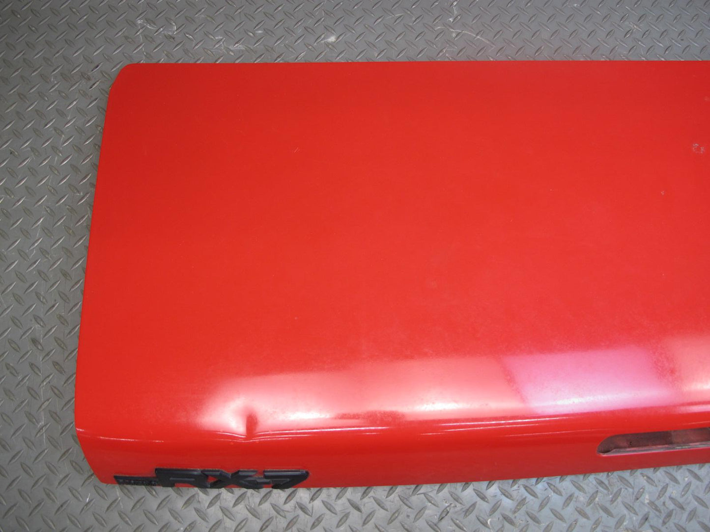 88-91 Mazda RX7 FC3S Convertible Rear Trunk Deck Lid Shell Panel Cover RED OEM
