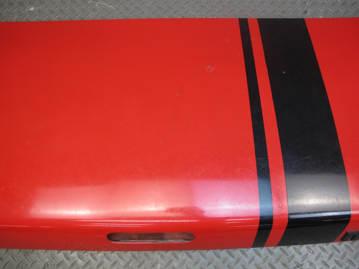 88-91 Mazda RX7 FC3S Convertible Rear Trunk Deck Lid Shell Panel Cover RED OEM