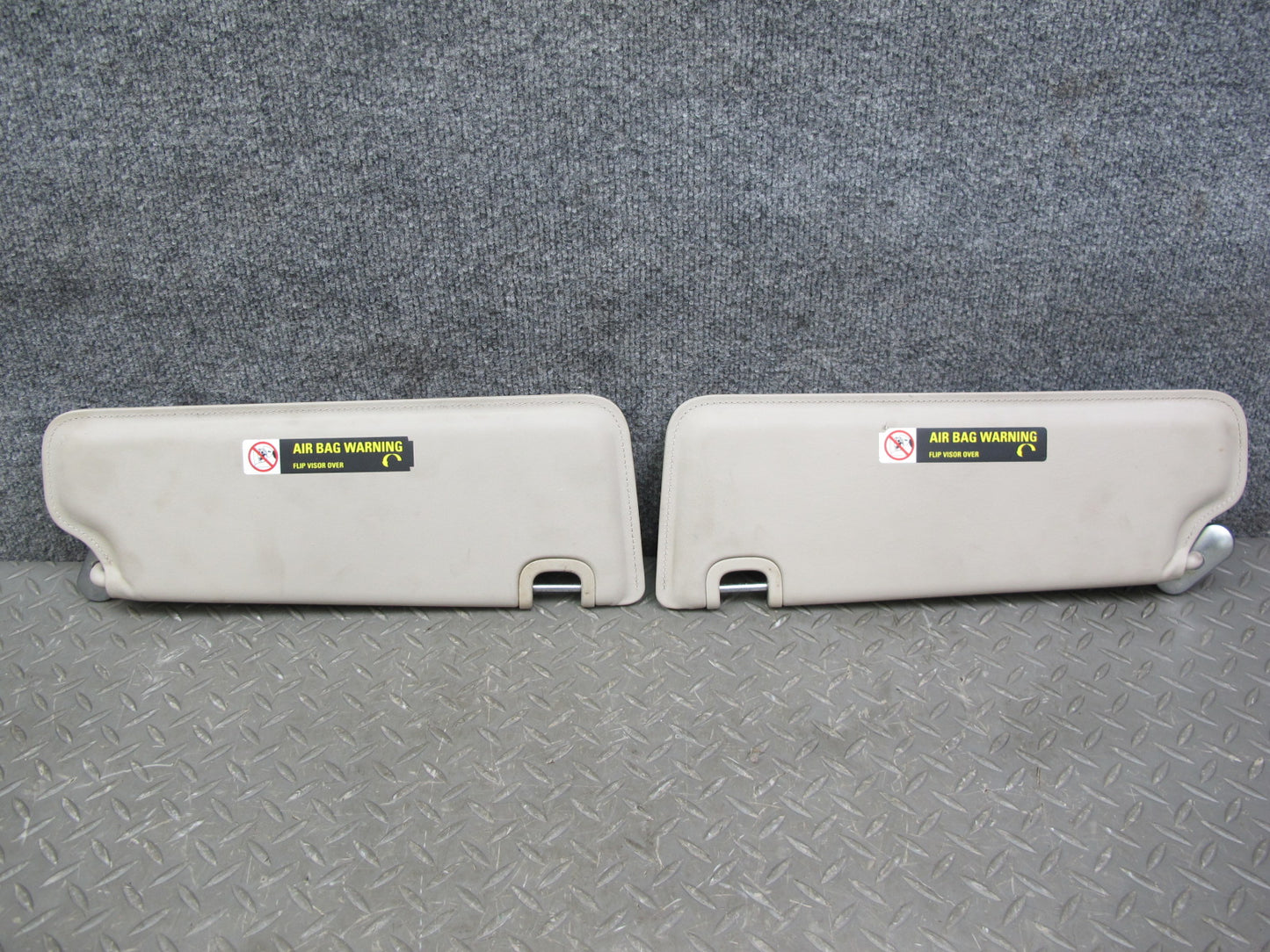 07-10 Bentley Continental GTC Front Left & Right Sun Visor Set of 2