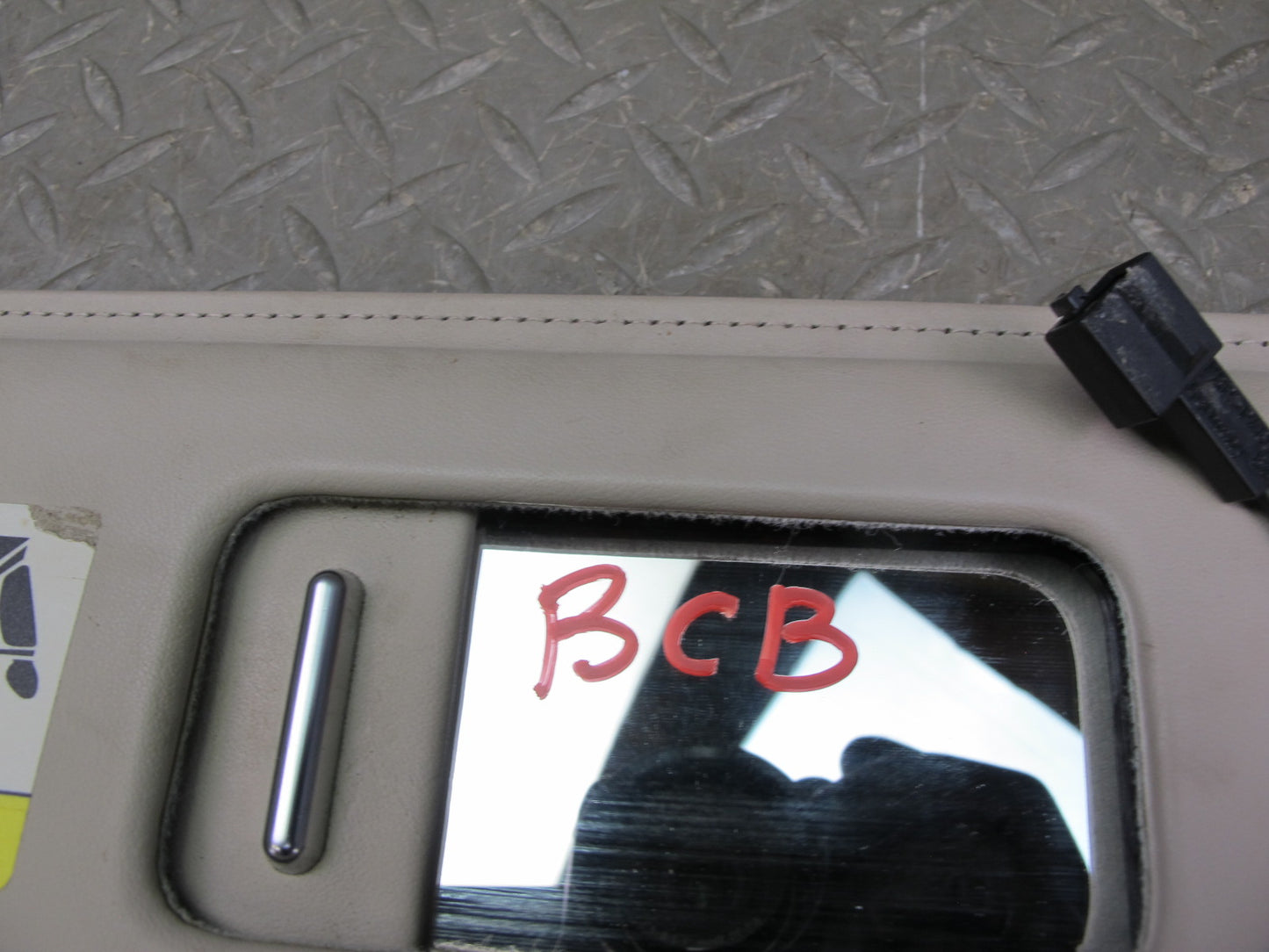 07-10 Bentley Continental GTC Front Left & Right Sun Visor Set of 2