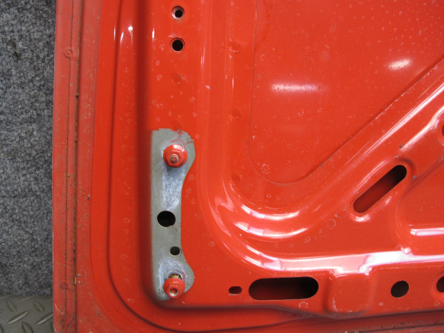 88-91 Mazda RX7 FC3S Convertible Rear Trunk Deck Lid Shell Panel Cover RED OEM