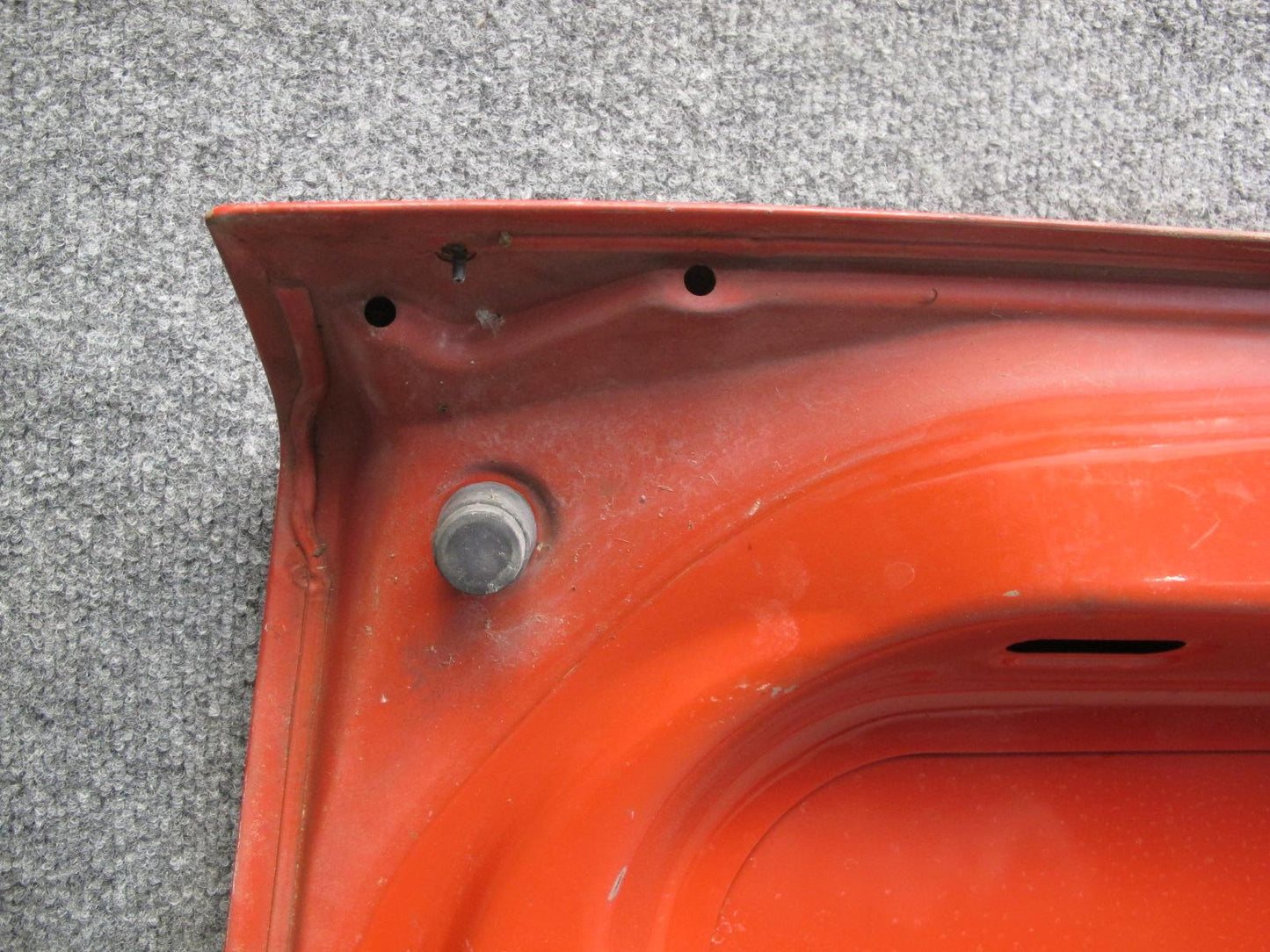 88-91 Mazda RX7 FC3S Convertible Rear Trunk Deck Lid Shell Panel Cover RED OEM