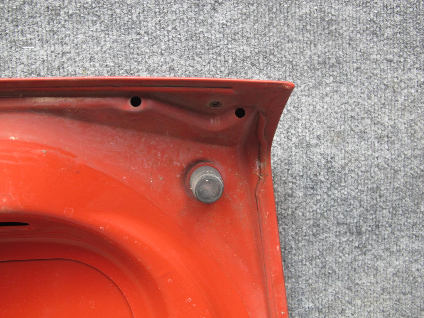 88-91 Mazda RX7 FC3S Convertible Rear Trunk Deck Lid Shell Panel Cover RED OEM