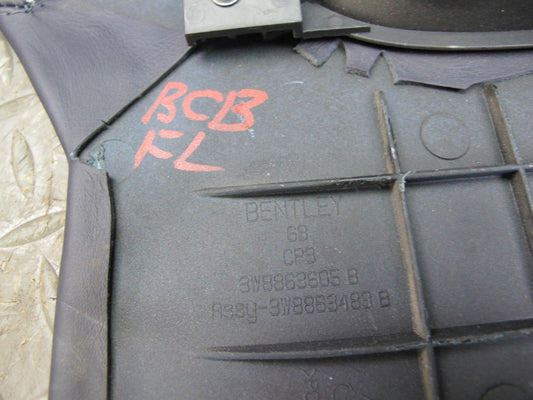 03-12 Bentley Continental GTC GT Front Kick Trim Cover Panel Set of 2