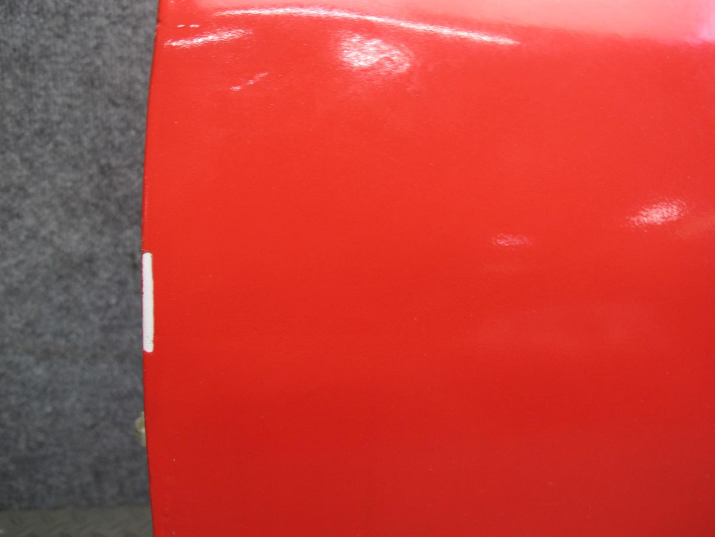 1988 Mazda RX7 Convertible Left Driver Door Shell Panel RED OEM