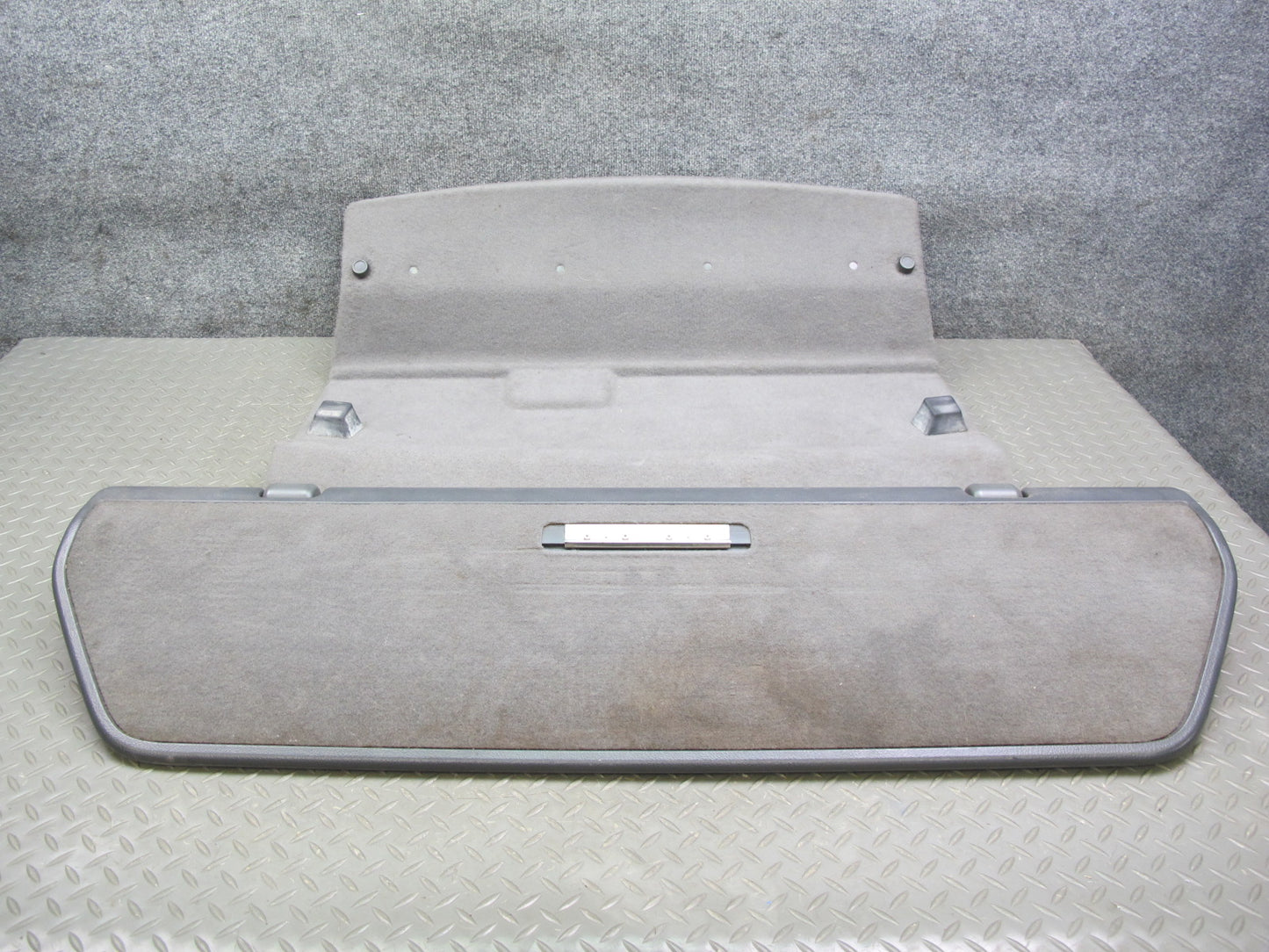 88-91 Mazda RX7 Convertible Rear Trunk Cargo Cover Wind Deflector Gray OEM