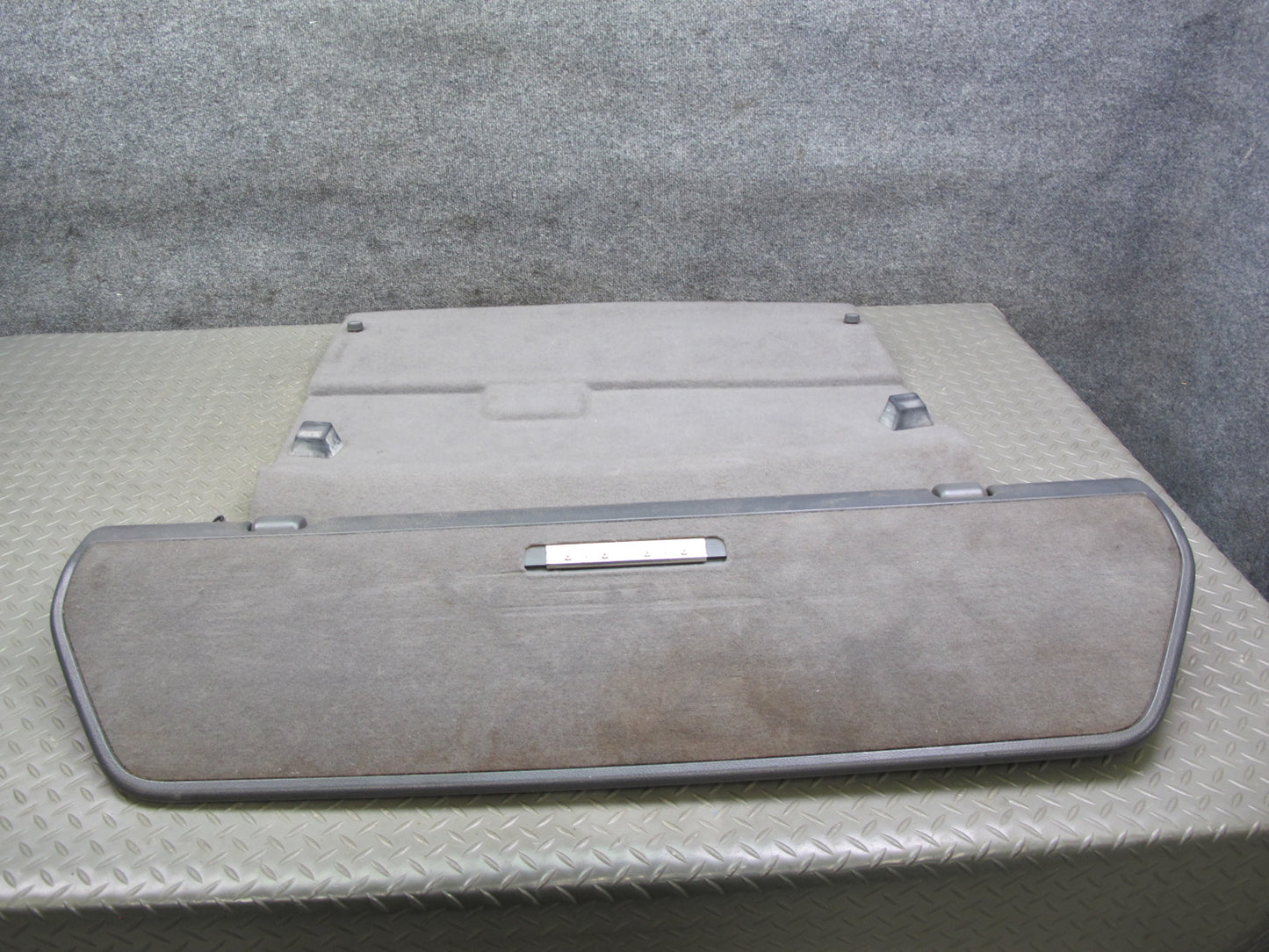 88-91 Mazda RX7 Convertible Rear Trunk Cargo Cover Wind Deflector Gray OEM