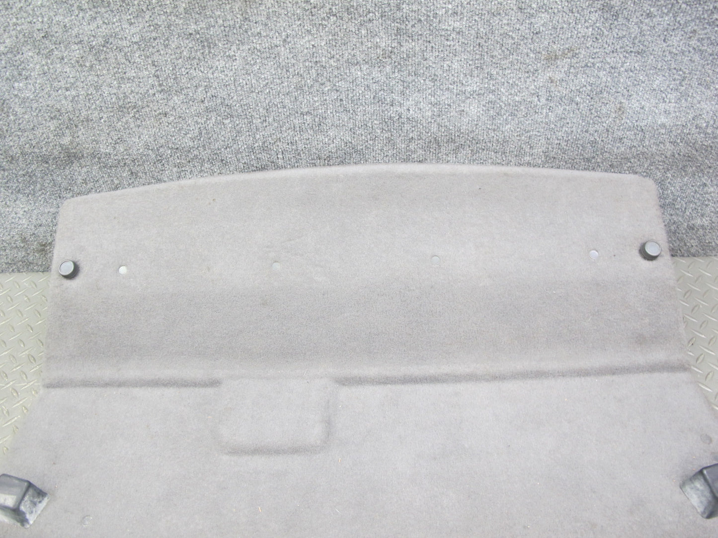 88-91 Mazda RX7 Convertible Rear Trunk Cargo Cover Wind Deflector Gray OEM