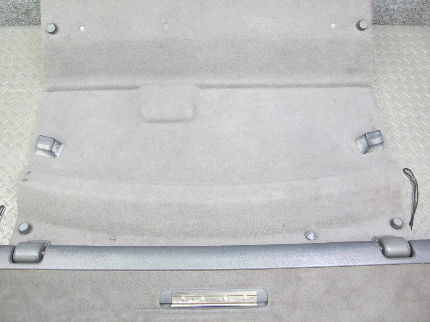 88-91 Mazda RX7 Convertible Rear Trunk Cargo Cover Wind Deflector Gray OEM
