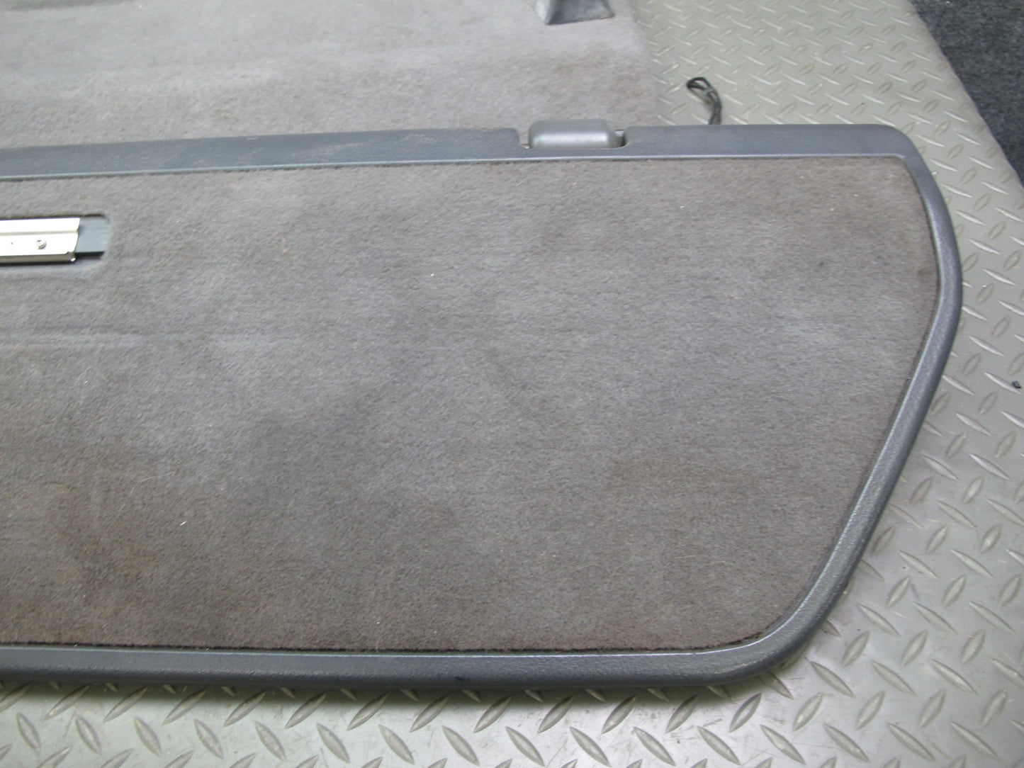 88-91 Mazda RX7 Convertible Rear Trunk Cargo Cover Wind Deflector Gray OEM