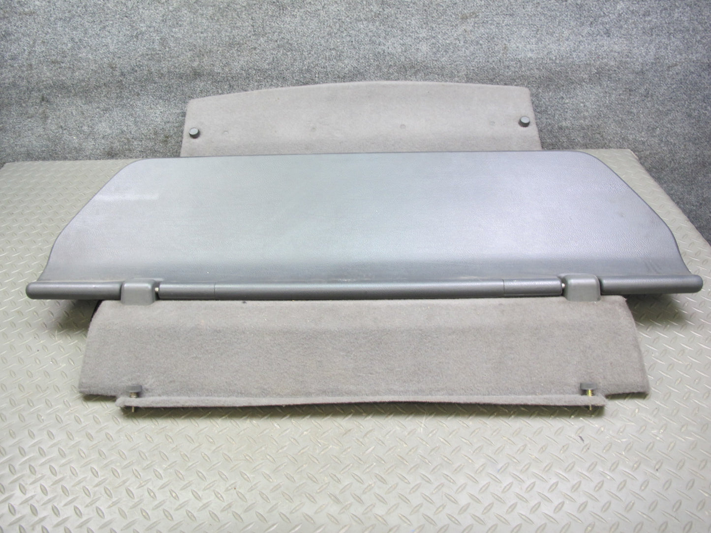 88-91 Mazda RX7 Convertible Rear Trunk Cargo Cover Wind Deflector Gray OEM