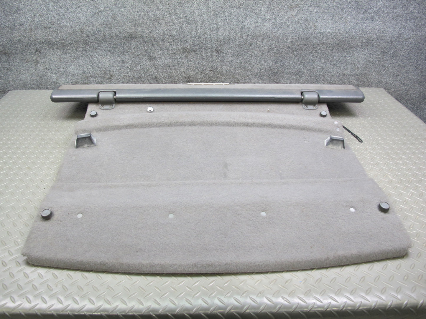 88-91 Mazda RX7 Convertible Rear Trunk Cargo Cover Wind Deflector Gray OEM